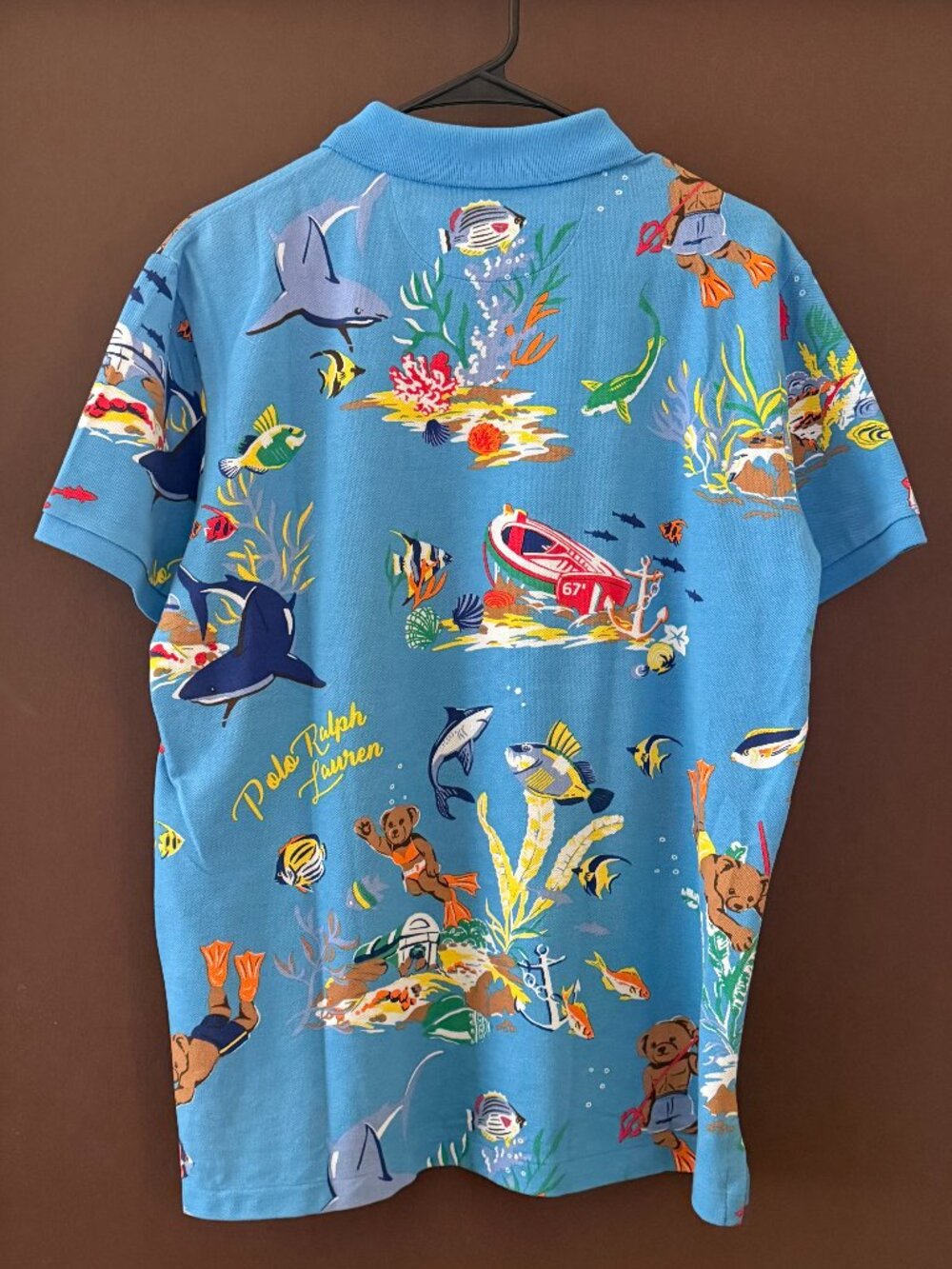 Polo Ralph Lauren Summer Shark and Diver Short Sleeve Polo - Picture 2 of 5